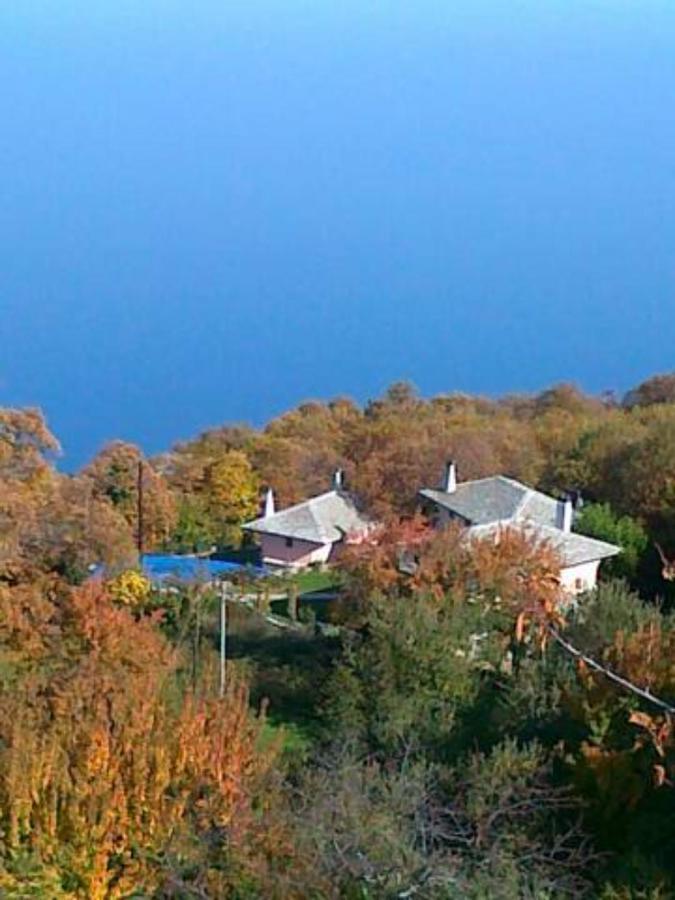 Villa Tsagkarada Country Estate With Pool Esterno foto